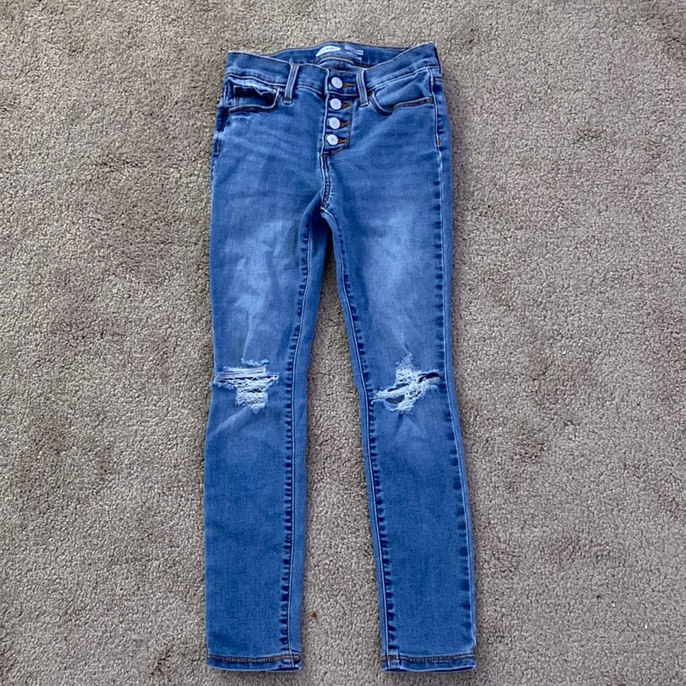 Girls Trendy Ripped Jeans